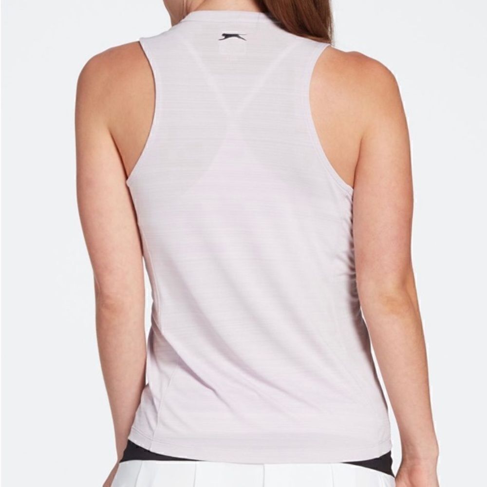 Slazenger Women's Core Textured Blade Sleeveless Golf Polo - Picture 3 of 9